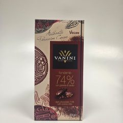 VANINI 74% CIOCCIOCCOLATO CON GRANELLA DI CACAO