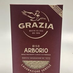 RISO GRAZIA ARBORIO IDEALE PER RISOTTI PRODOTTO A LAVORAZIONE VERTICALE