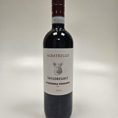 SASSOREGALE MAREMMA TOSCANA ALBATRELLO 13.50%VOL.