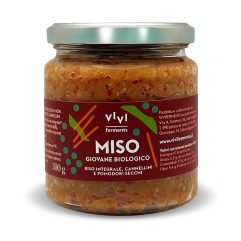 VIVIFERMENTS MISO GIOVANE RISO INTEGRALE CANNELLINI E POMODORI SECCHI FERMENATI BIOLOGICI