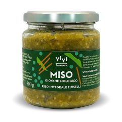 VIVIFERMENTS MISO GIOVANE RISO INTEGRALE PISELLI FERMENTATO BIOLOGICO